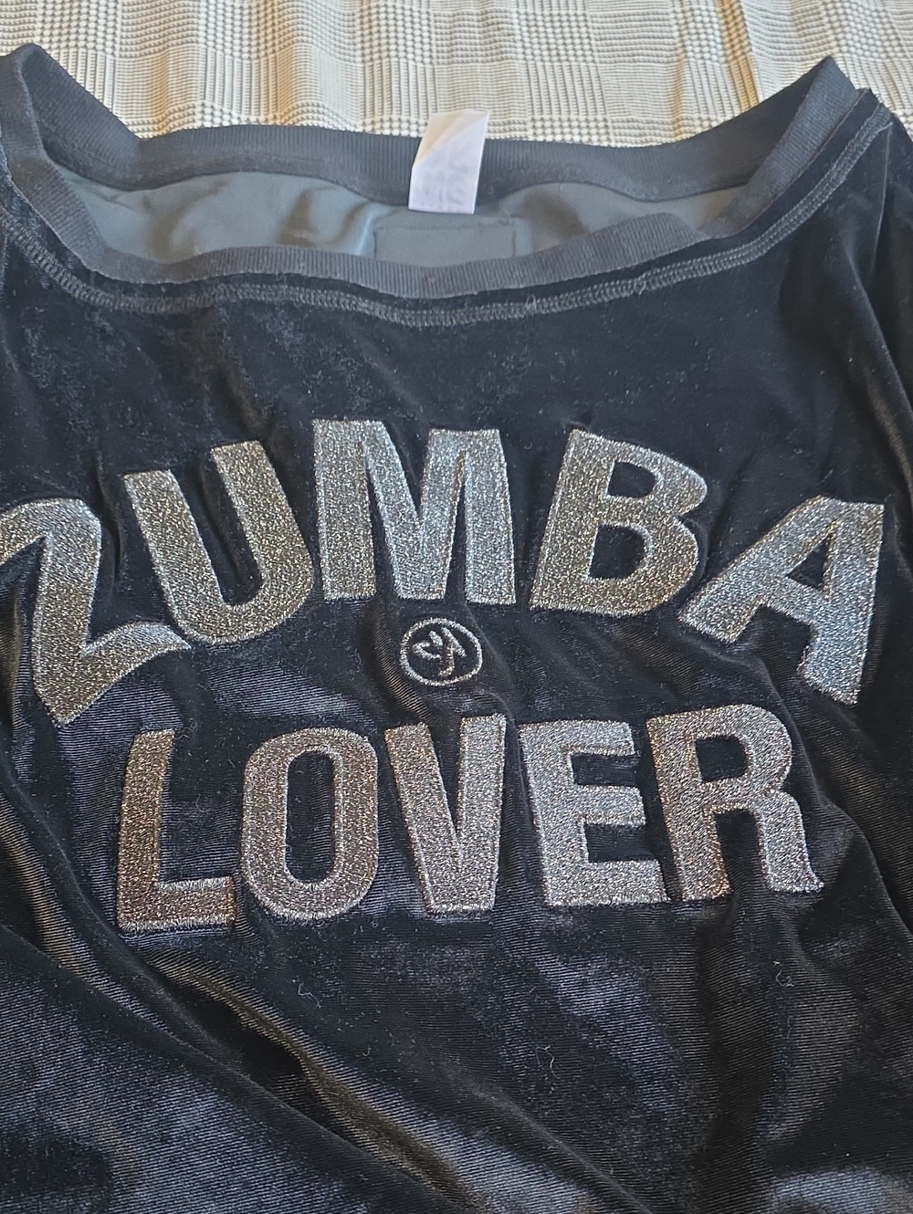 Zumba Fitness Black Bomber-Style Jacket